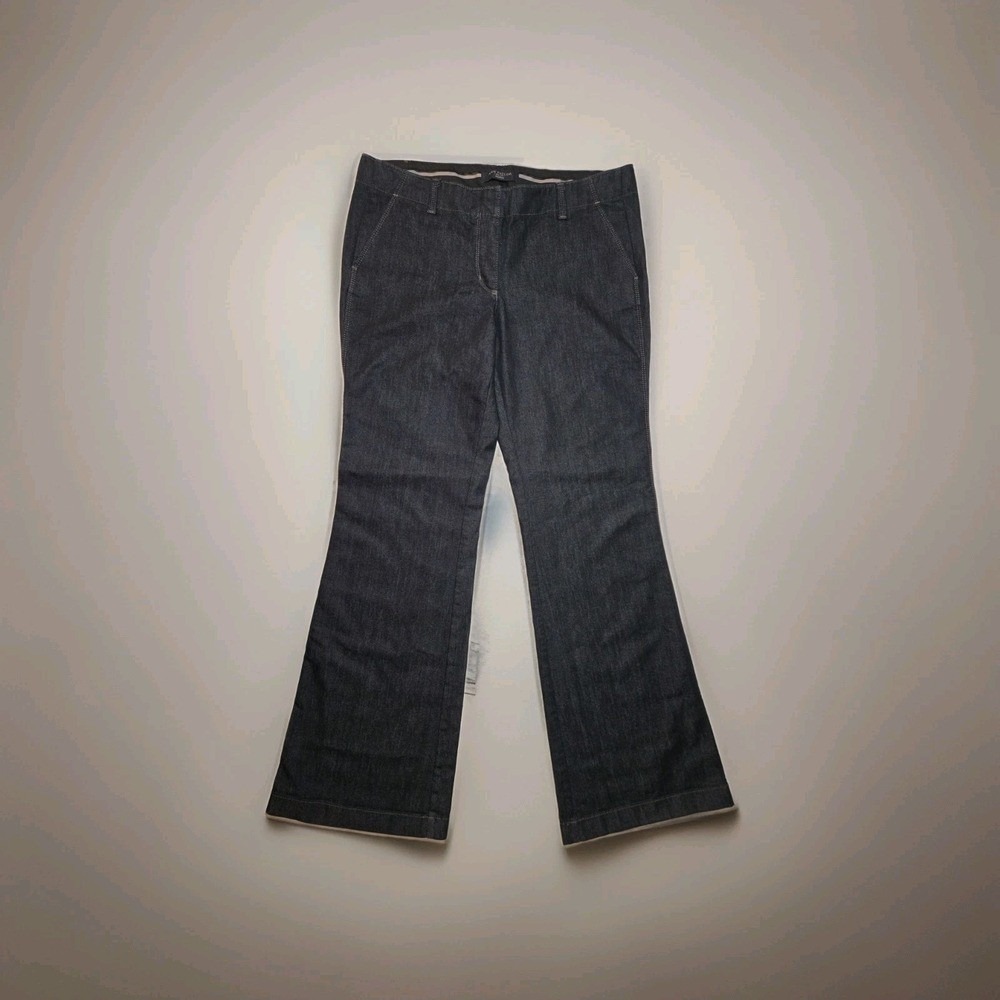 Women's‎ Ann Taylor denim Modern Boot Jeans Size 10 Dark Wash